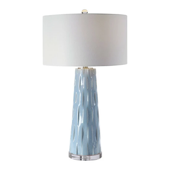 Deals ๐ Uttermost Brienne Light Blue Table Lamp ๐