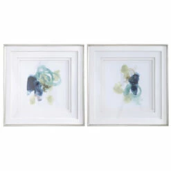 New ✨ Uttermost Integral Motion Framed Prints (Set Of 2) ⭐