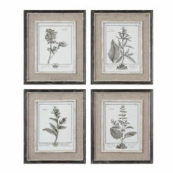 Top 10 🤩 Uttermost Casual Grey Study Framed Art (Set Of 4) - White 💯