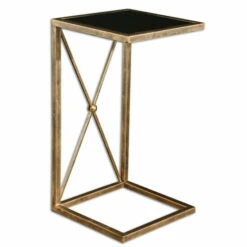 Flash Sale 🔥 Uttermost Zafina Gold Side Table ❤️