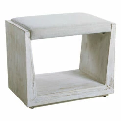 Best Sale 🛒 Uttermost Cabana White Small Bench 💯