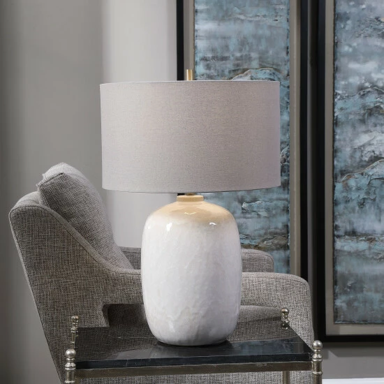 Top 10 💯 Uttermost Winterscape White Glaze Table Lamp 🔔 - Image 5