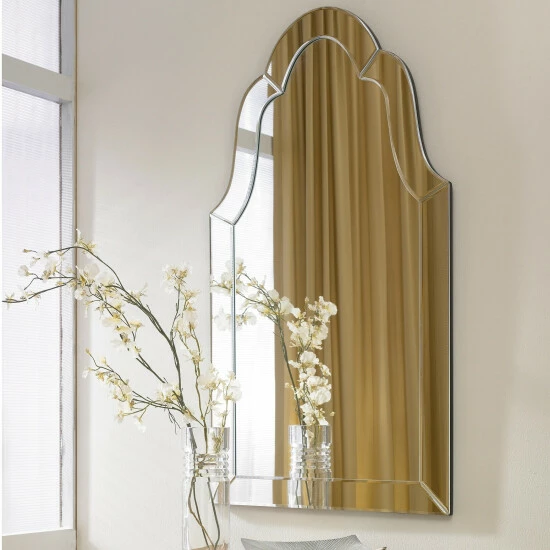 Wholesale 😉 Uttermost Hovan Frameless Arched Mirror ✔️ - Image 3