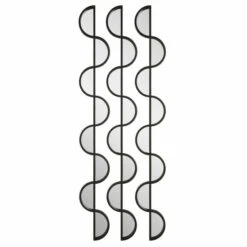 Wholesale 😍 Uttermost Wisp Mirrored Iron Wall Decors (Set Of 3) - 62.5 X 8.5 X 1 🔥
