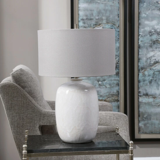 Top 10 💯 Uttermost Winterscape White Glaze Table Lamp 🔔 - Image 6