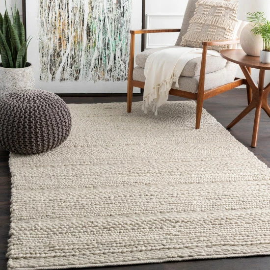 Budget ๐ฅฐ Uttermost Clifton Ivory Hand Woven Rug ๐ - Image 2