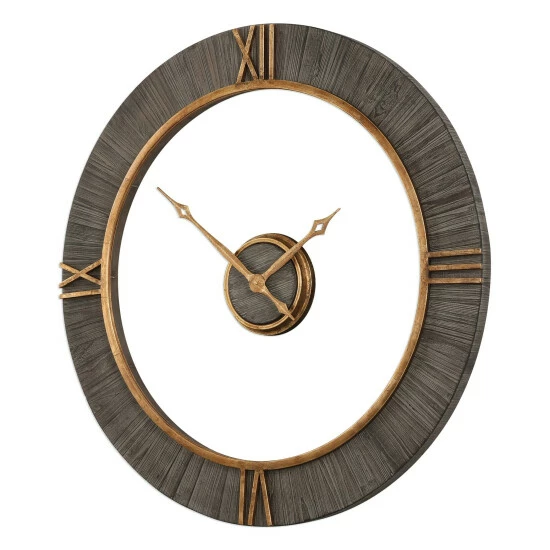 Best deal โ๏ธ Uttermost Alphonzo Antiqued Gold Wall Clock โ๏ธ