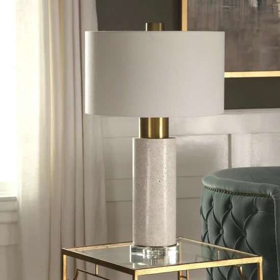 Discount ✔️ Uttermost Vaeshon Bleached Wash 1-light Table Lamp 🤩 - Image 4