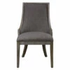 Cheap 🌟 Uttermost Aidrian Charcoal Gray Accent Chair ✨