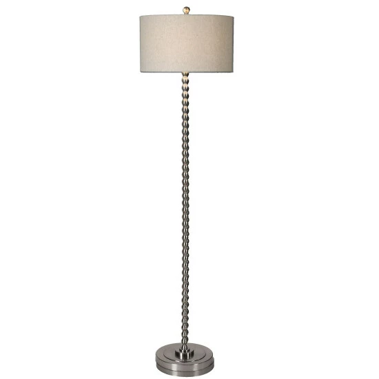 Cheapest ❤️ Uttermost Sherise Beaded Nickel Floor Lamp 🤩