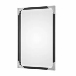 Top 10 🎁 Uttermost Gilpin Matte Black Industrial Mirror - 26.625x38.625x1.5 🔥