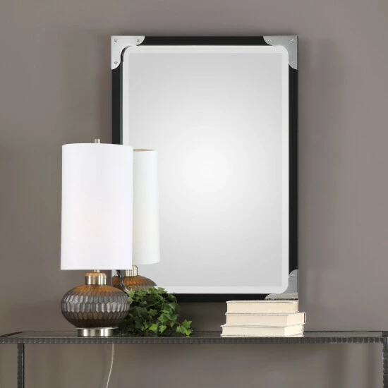 Top 10 ๐ Uttermost Gilpin Matte Black Industrial Mirror - 26.625x38.625x1.5 ๐ฅ - Image 4