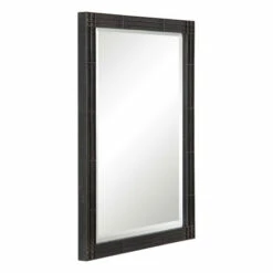 Best reviews of 🎁 Uttermost Gower Aged Black Vanity Mirror - Antique Black - 25.25x34.625x1.5 🥰