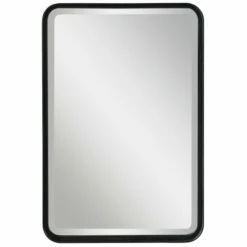 Cheap โ Uttermost Croften Black Vanity Mirror ๐ฅ