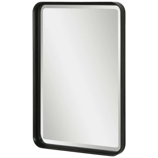 Cheap ⌛ Uttermost Croften Black Vanity Mirror 🔥 - Image 2