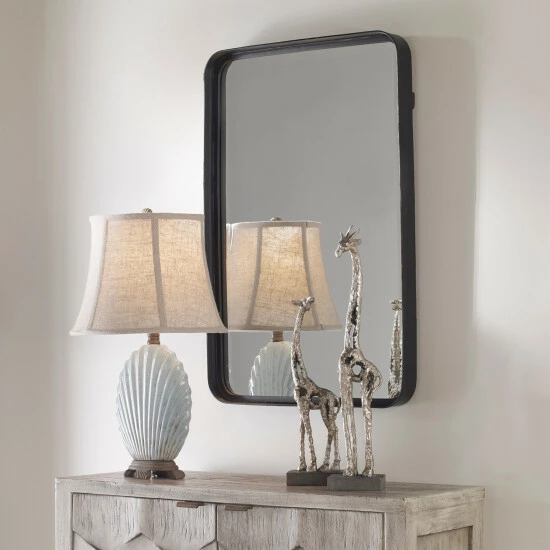 Cheap ⌛ Uttermost Croften Black Vanity Mirror 🔥 - Image 7