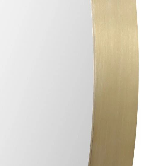 Outlet ๐ฏ Uttermost Pursley Steel/Wood/Glass Oval Mirror - 20x30x2.25 Bronze ๐ฅฐ - Image 3