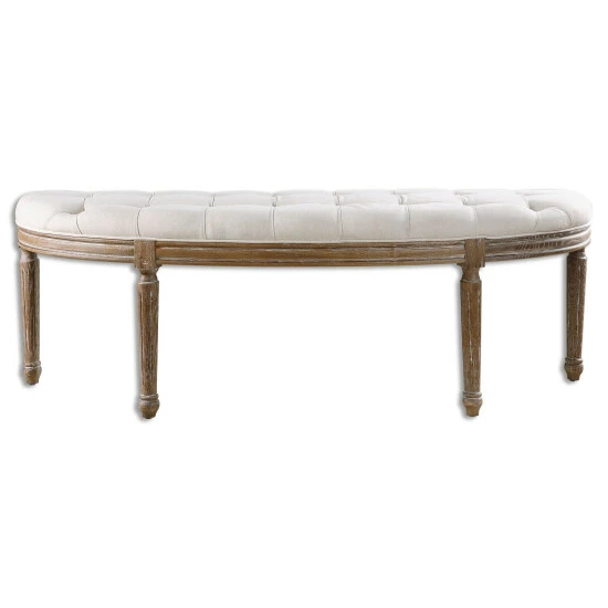 Discount ๐ Uttermost Leggett Wood Bench ๐ฅฐ
