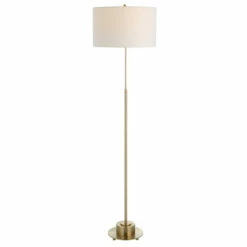 Best Pirce ๐ Uttermost Prominence Brass Floor Lamp - 17"W X 69.75"H X 17"D ๐งจ
