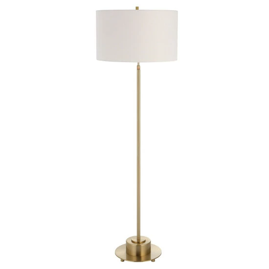 Best Pirce ๐ Uttermost Prominence Brass Floor Lamp - 17"W X 69.75"H X 17"D ๐งจ - Image 5