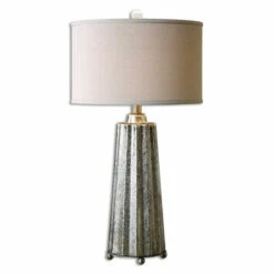 Promo 🥰 Uttermost Sullivan 1-light Burnished Mercury Table Lamp 😍