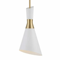 Best Sale โจ Uttermost Eames 1 Light Modern Mini Pendant - 8"x 18.5"x 8" ๐
