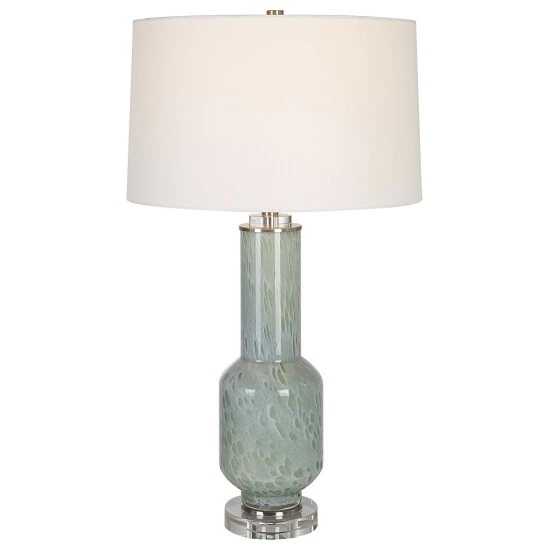 Best Pirce ๐ Uttermost Imperia Aqua Gray Table Lamp - 17 W X 30 H X 17 D (inches) ๐ฅ