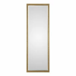 Promo ๐ Uttermost Vilmos Metallic Gold Leaf Mirror ๐