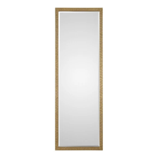 Promo ๐ Uttermost Vilmos Metallic Gold Leaf Mirror ๐