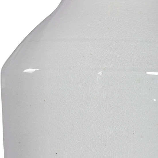 Outlet ๐ Uttermost Dakota White Crackle Table Lamp ๐ - Image 3