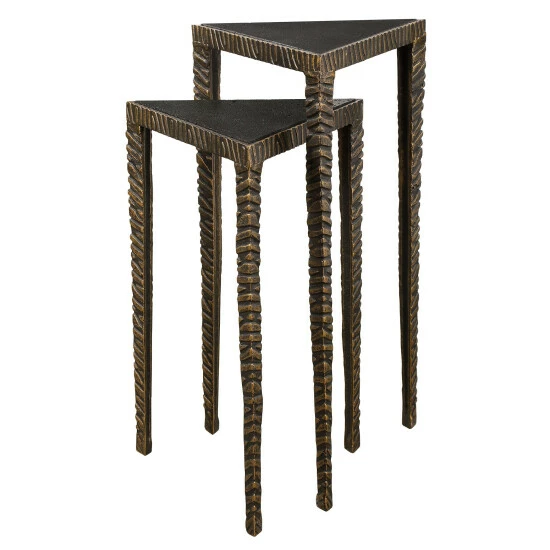 New ✨ Uttermost Samiria Triangular Accent Tables (Set Of 2) 🥰