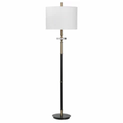 Flash Sale 🛒 Uttermost Maud Aged Black Floor Lamp ❤️