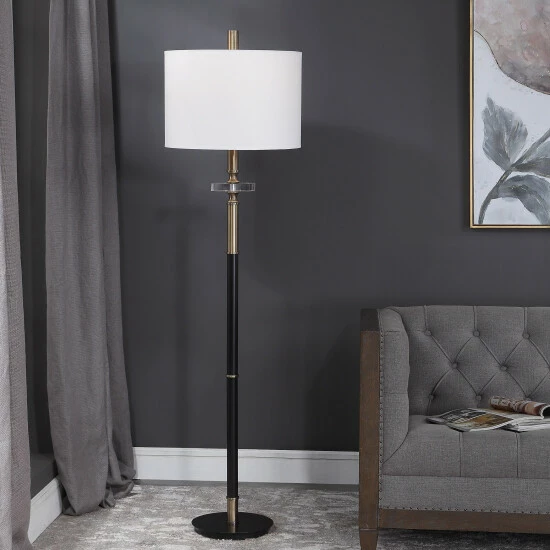 Flash Sale ๐ Uttermost Maud Aged Black Floor Lamp โค๏ธ - Image 6
