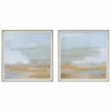 Budget 😉 Uttermost Abstract Coastline Framed Prints, S/2 - 19.5 W X 19.5 H X 1.5 D (inches) 🔔