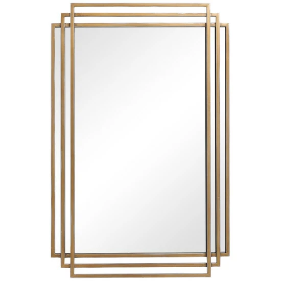 Best Pirce ๐ Uttermost Amherst Brushed Gold Mirror ๐