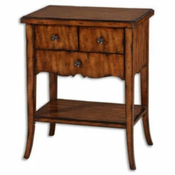 Coupon 🎁 Uttermost Carmel Wood End Table ⭐