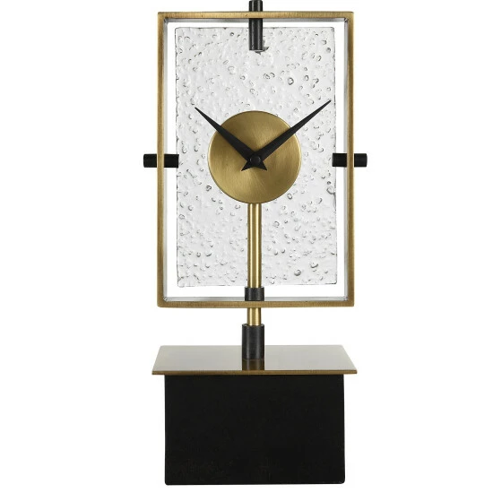 Budget βοΈ Uttermost Arta Modern Table Clock - 13 X 6 X 3.75 π
