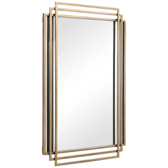 Best Pirce ๐ Uttermost Amherst Brushed Gold Mirror ๐ - Image 2