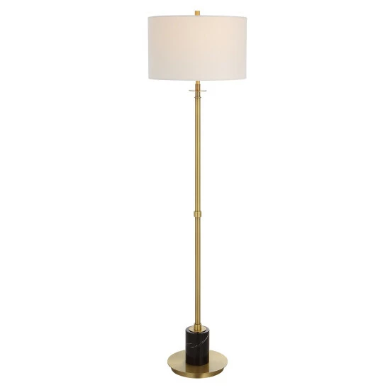 Best reviews of π Uttermost Guard Brass Floor Lamp - 17"W X 65"H X 17"D π