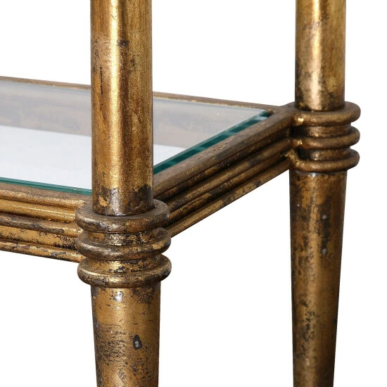 Brand new 😉 Uttermost Elenio Glass Console Table 👏 - Image 3