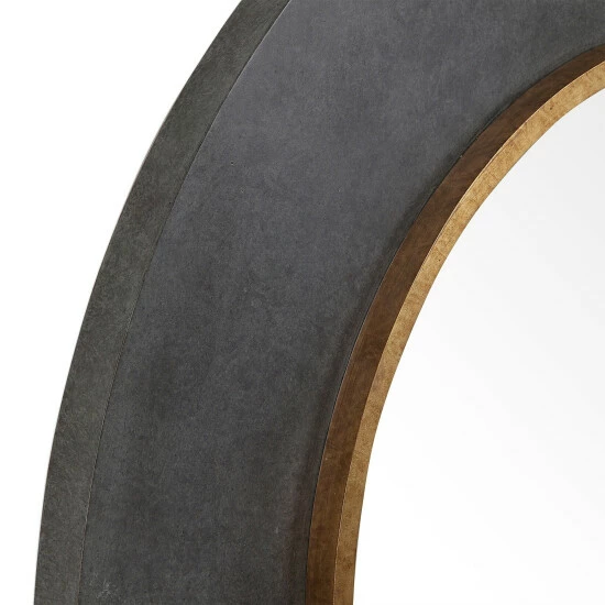 Wholesale ✨ Uttermost Saul Antique Gold Round Mirror - Antique Gold - 30x30x1.89 🎁 - Image 4