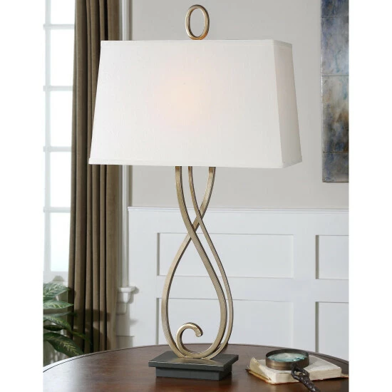 Discount π― Uttermost Ferndale Scrolled Metal Table Lamp π₯