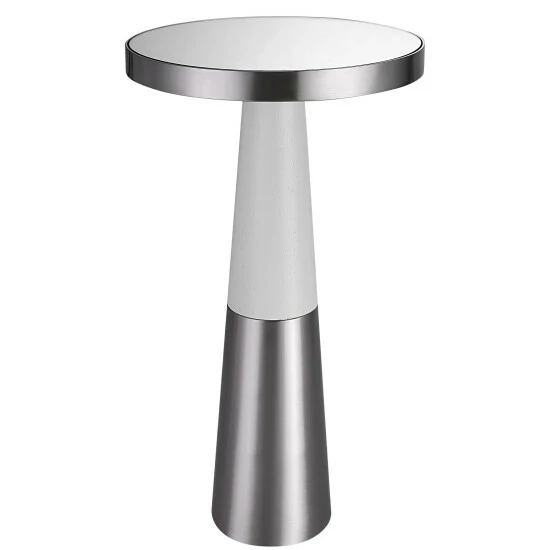 Budget 😍 Uttermost Fortier Nickel Accent Table 😀
