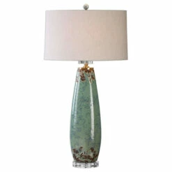 Buy 🔔 Uttermost Rovasenda Mint Green Table Lamp 🔔
