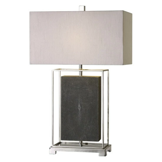 Discount ๐ Uttermost Sakana Gray Textured Table Lamp ๐ฅ