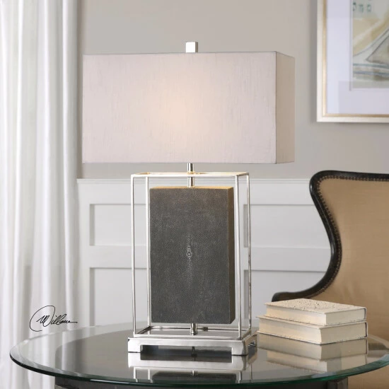 Discount ๐ Uttermost Sakana Gray Textured Table Lamp ๐ฅ - Image 2