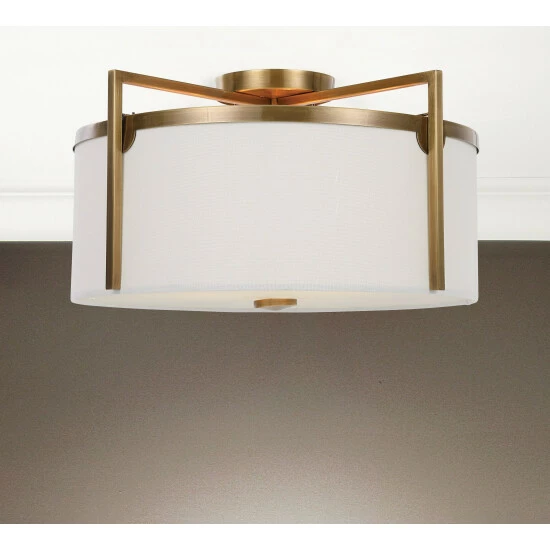 Coupon ๐ Uttermost Colfax Brass 3-Light Semi Flush Mount โจ - Image 7
