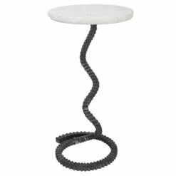 Discount ๐ฅฐ Uttermost Lasso White Drink Table ๐งจ