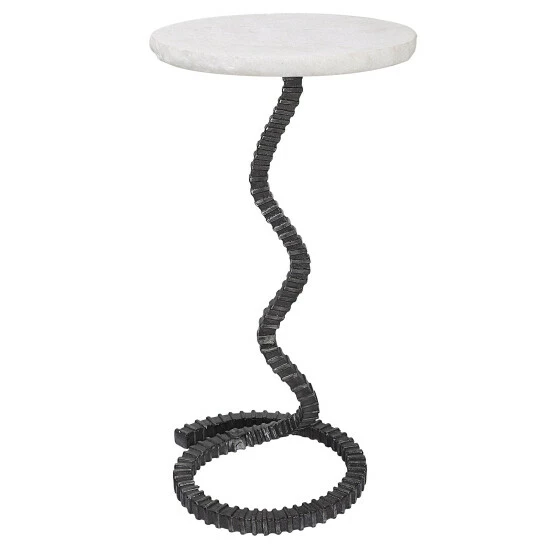 Discount ๐ฅฐ Uttermost Lasso White Drink Table ๐งจ