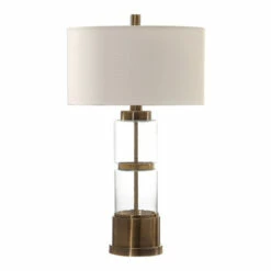 Best reviews of ⭐ Uttermost Vaiga Antique Brass Plated 1-light Table Lamp 🥰